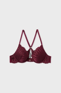 Bra No. 2 - The Plunge Push-Up with Jewel Details;${refinementColor}