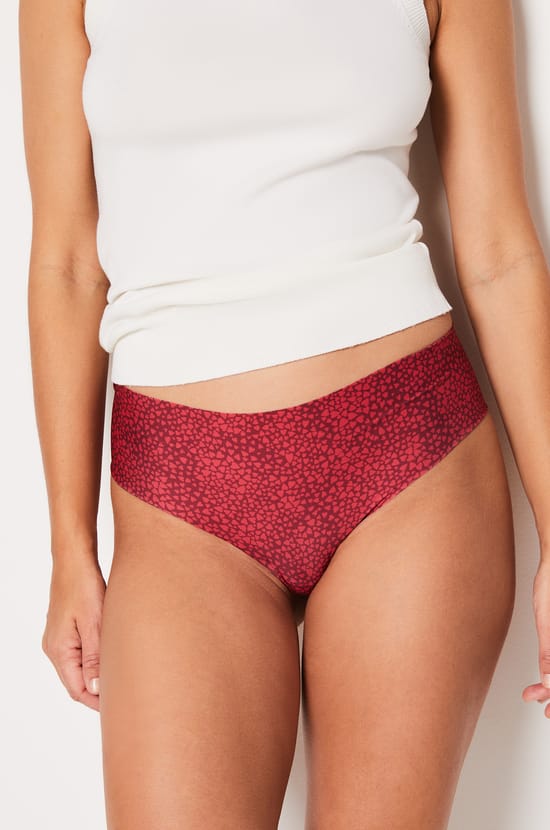 Hipster en microfibre sans couture imprimé;${refinementColor}