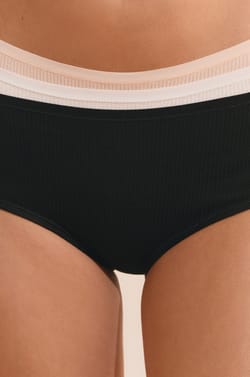 Pack of 3 Cotton Boyshorts;${refinementColor}