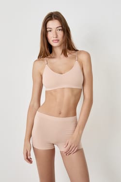 Pantal&oacute;n corto de corte masculino sin costuras de algod&oacute;n org&aacute;nico;${refinementColor}