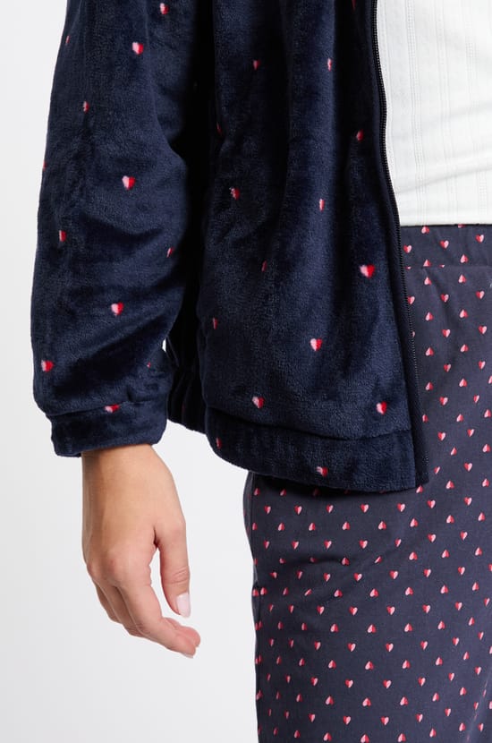 Pyjama 3 pièces à motifs avec coton;${refinementColor}