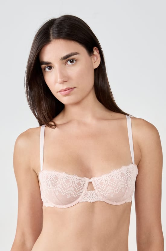 Sujetador N.9 - balconet de encaje;${refinementColor}