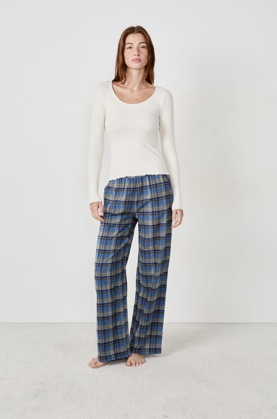 Camiseta pijama manga larga;${refinementColor}