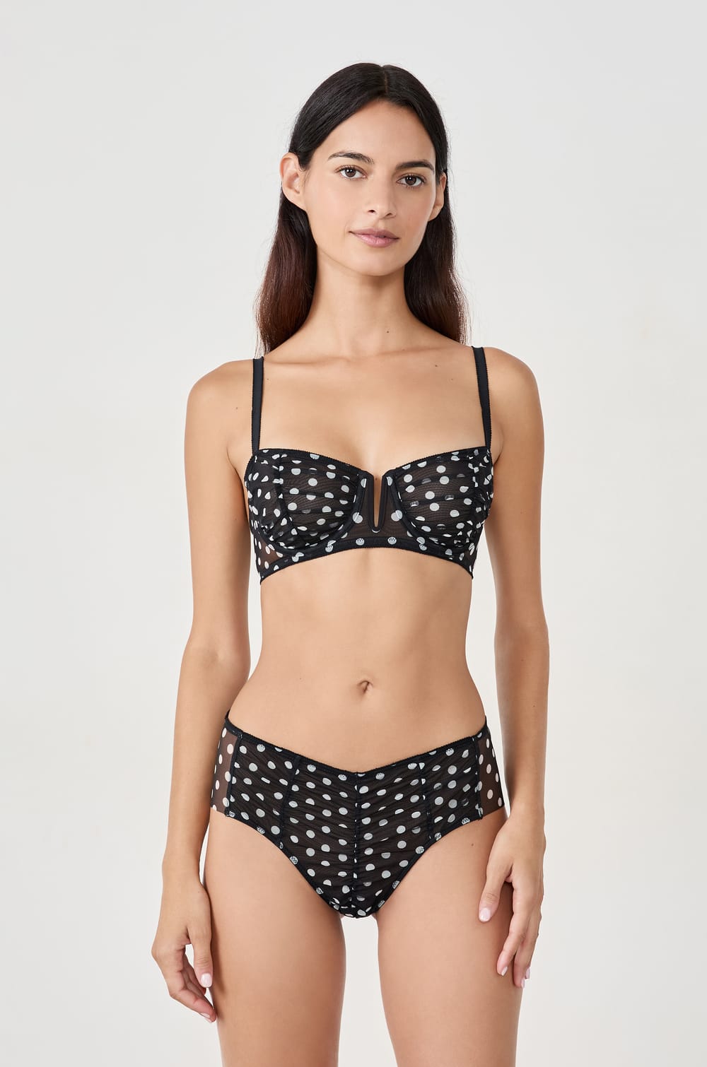 Soutien-gorge N.9 - Balconnet à pois;${refinementColor}