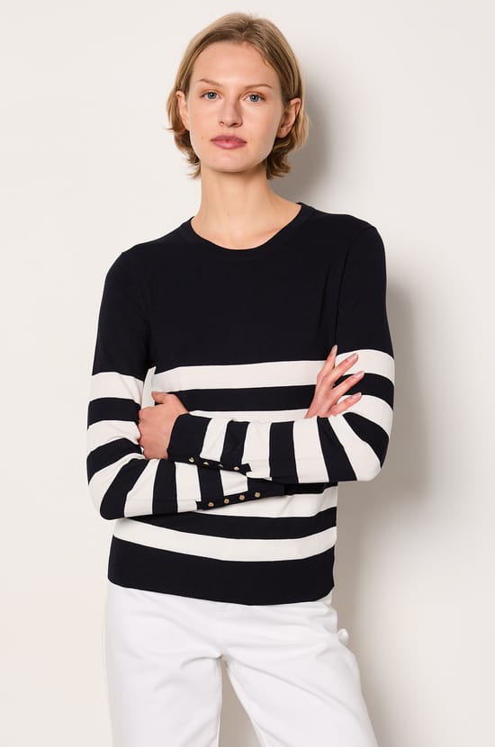 Crew Neck Sweater;${refinementColor}