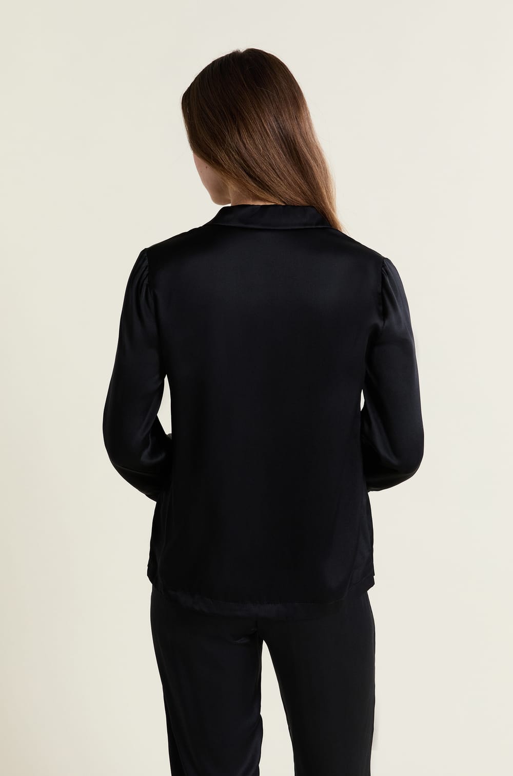 Silk Pyjama Shirt;${refinementColor}