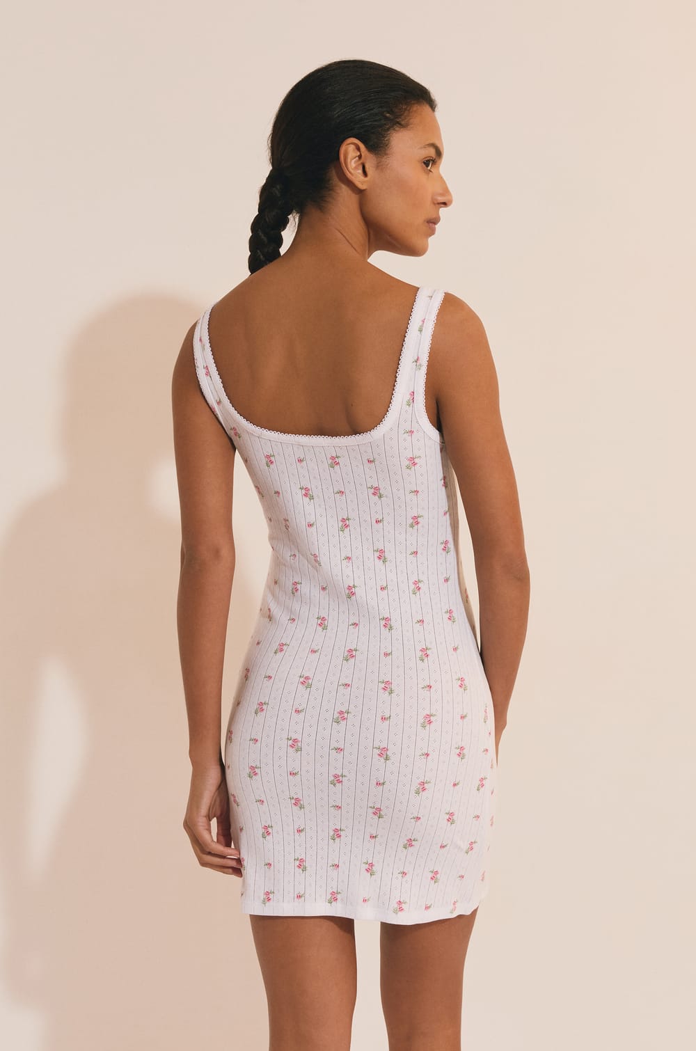 Nuisette en pointelle;${refinementColor}