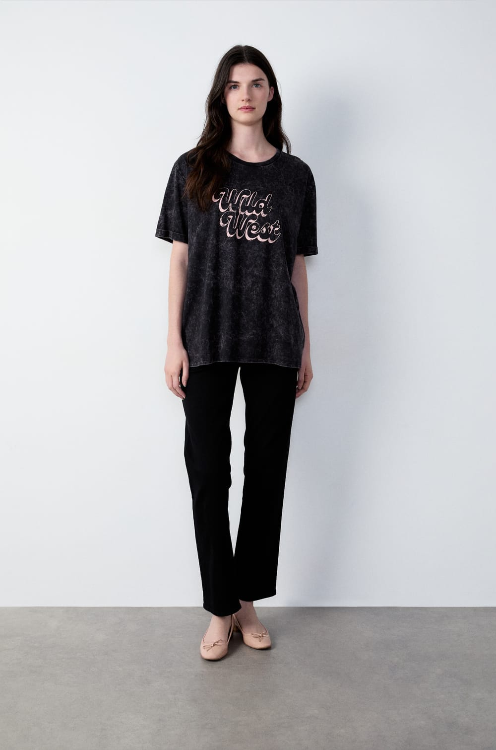 Camiseta de algodón estampada ;${refinementColor}