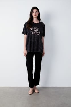 Camiseta de algodón estampada ;${refinementColor}