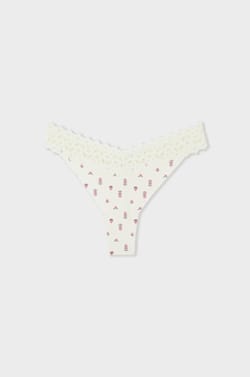 Tanga en microfibre;${refinementColor}