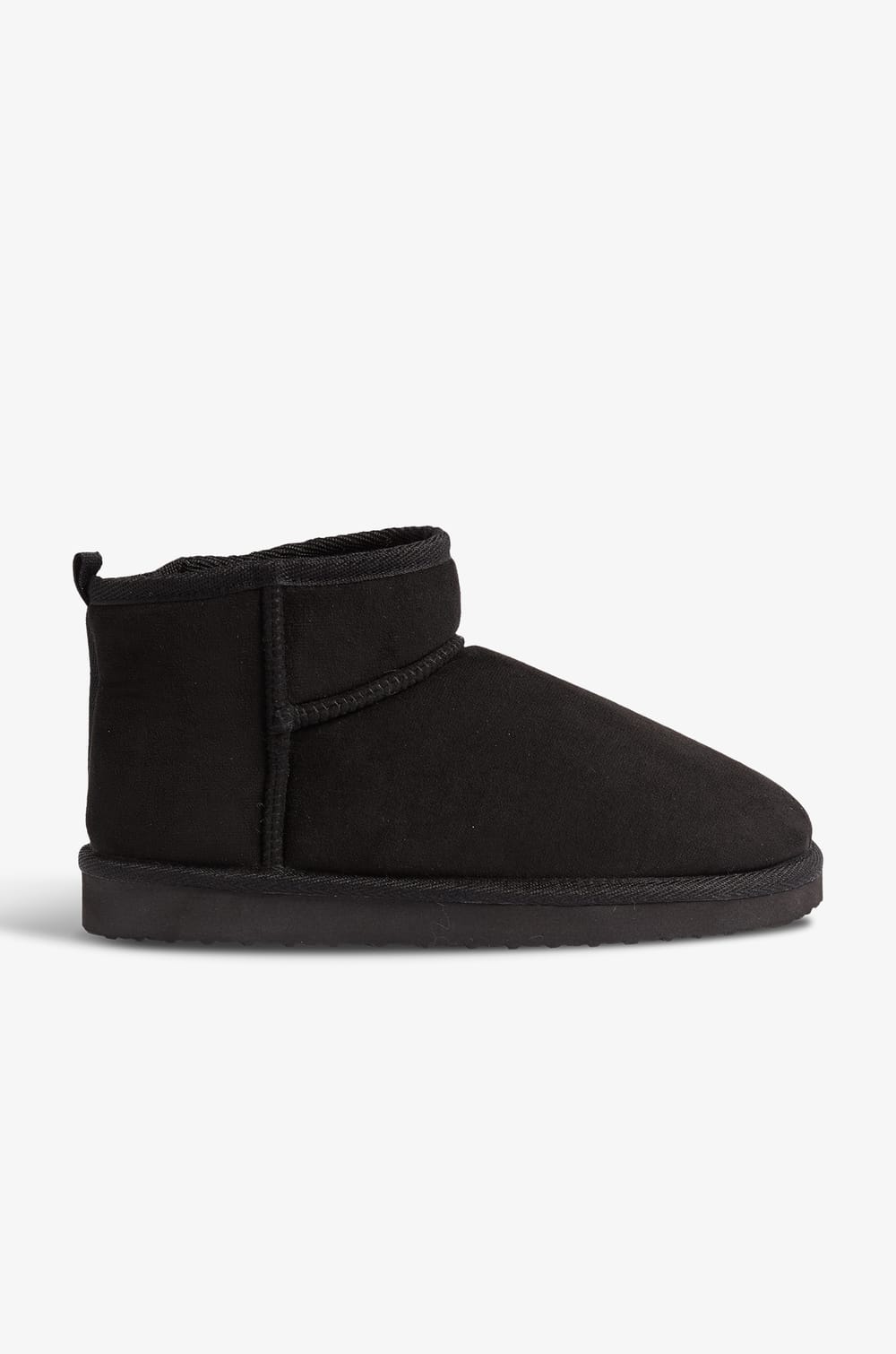 Lined Ankle Boot Slippers;${refinementColor}