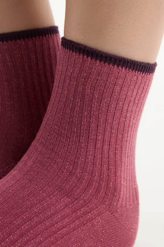 Irisierende Socken mit Baumwolle;${refinementColor}