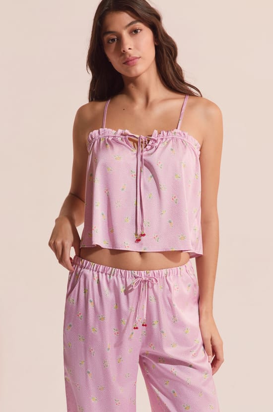 Pantal&oacute;n de pijama estampado;${refinementColor}