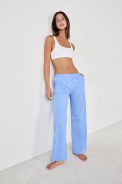 Striped Pyjama Trousers;${refinementColor}