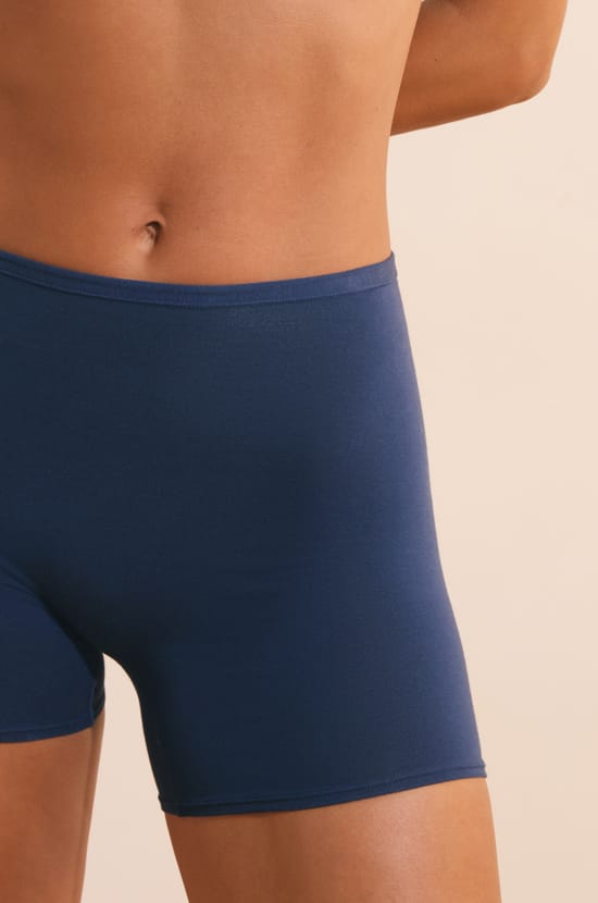 Cycling Shorts in Organic Stretch Cotton;${refinementColor}
