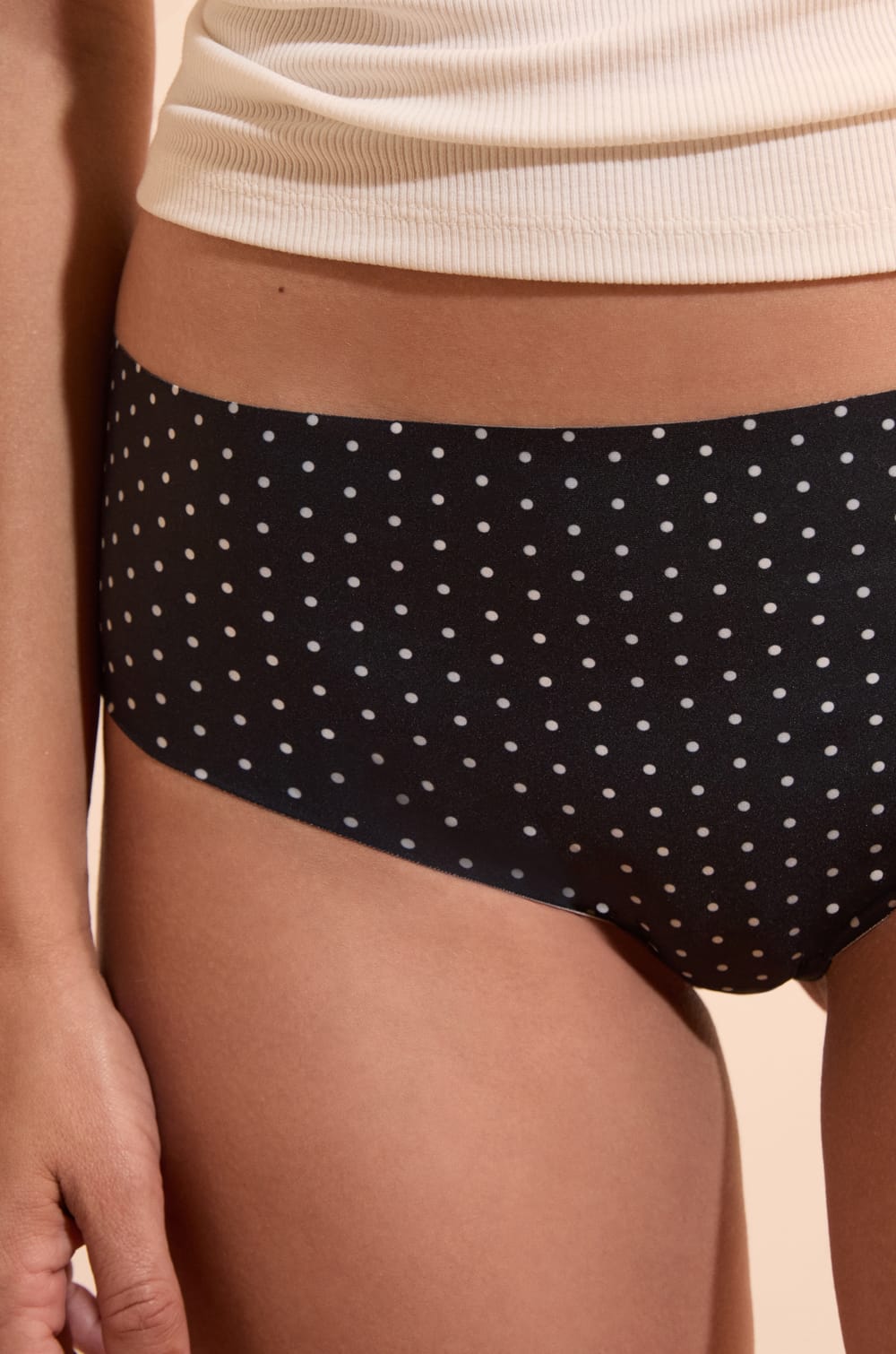 Hipster en microfibre sans coutures imprim&eacute;;${refinementColor}