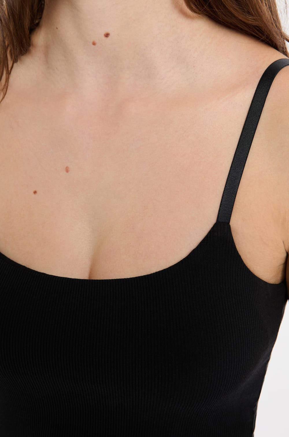 Camisole with Built-in Bra;${refinementColor}