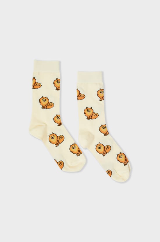 Chaussettes à motifs chiens Coucou Suzette;${refinementColor}