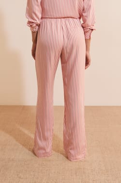 Pantalon de pyjama &agrave; rayures;${refinementColor}
