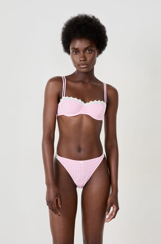 Bra N.9 - Balconette with Embroidery;${refinementColor}