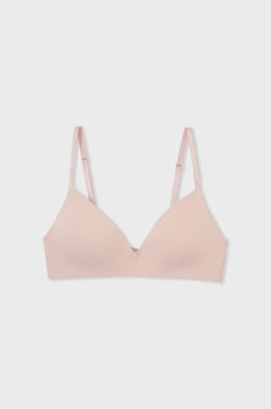 Wireless lightly lined microfibre bra;${refinementColor}
