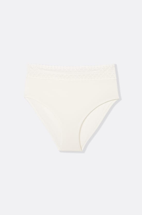 Maternity midi brief with lace details;${refinementColor}