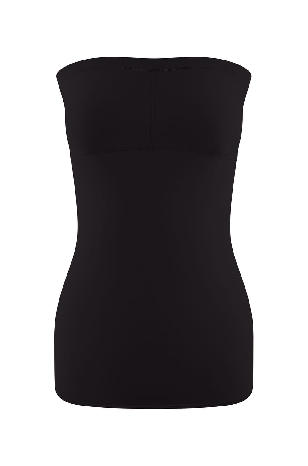 Bustier-Top aus Mikrofaser mit integrierter Bralette;${refinementColor}