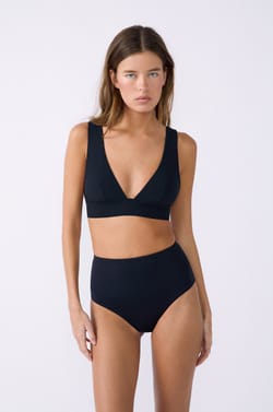 Braguita de bikini de talle alto;${refinementColor}