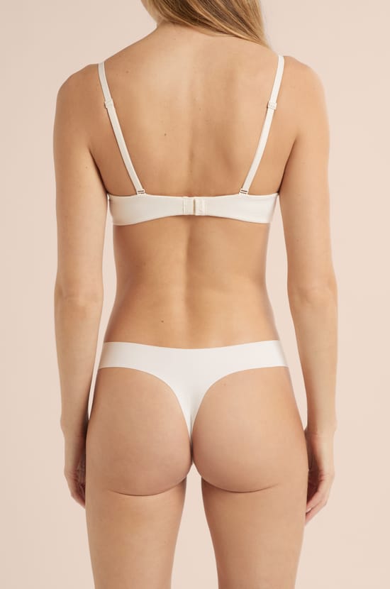 Microfibre Thong;${refinementColor}