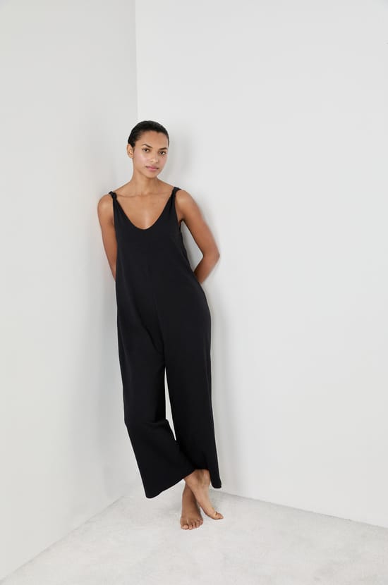 Combinaison de pyjama large en coton;${refinementColor}