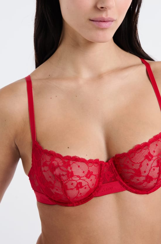 Soutien-gorge classique en dentelle;${refinementColor}