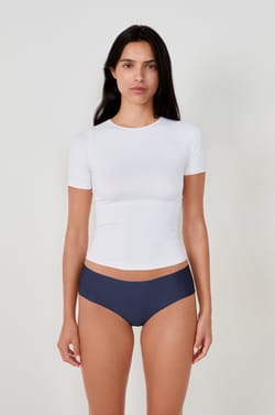 Seamless microfibre printed hipster;${refinementColor}