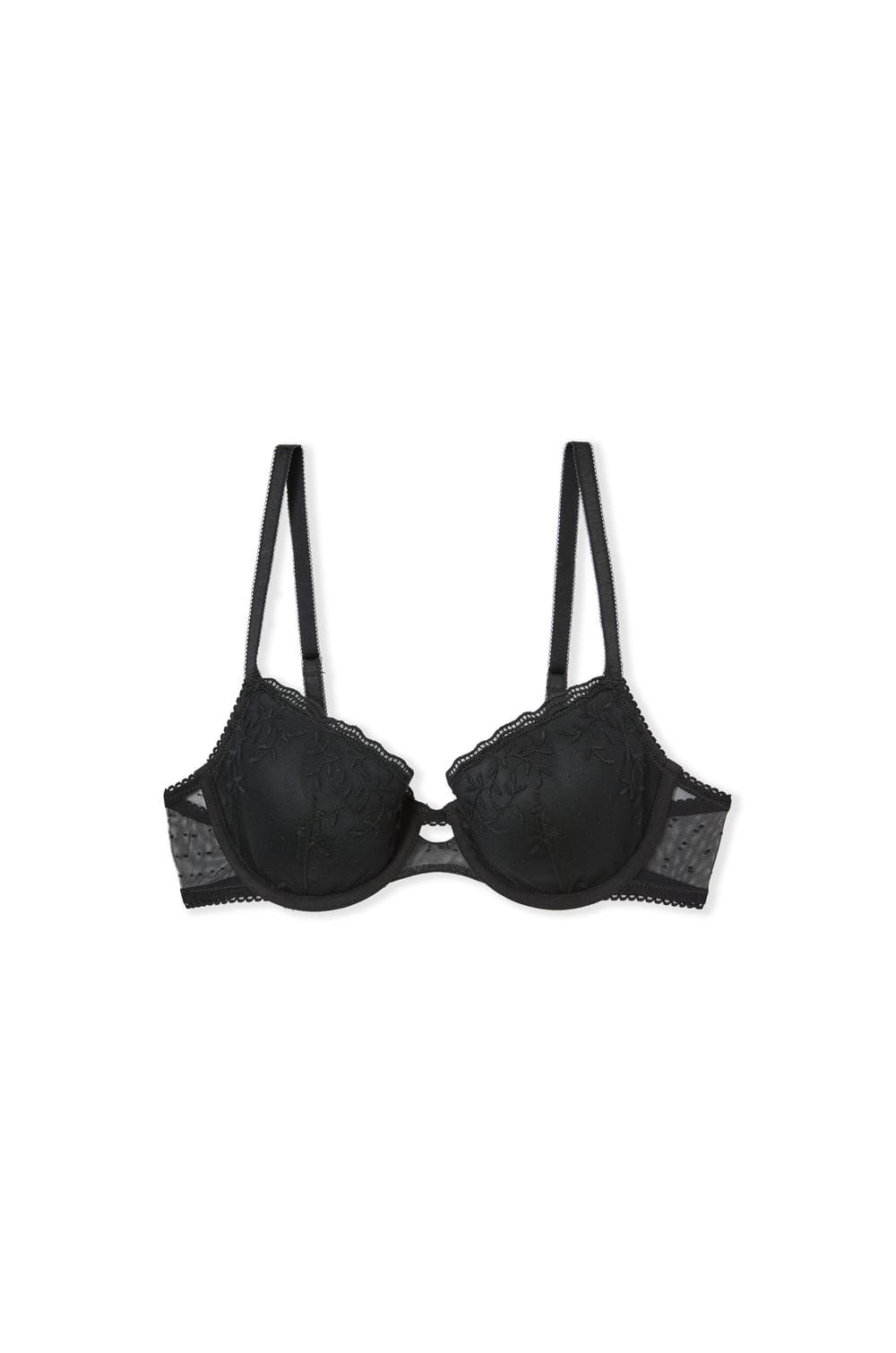 Soutien-gorge N.4 - Le coques fines avec broderie;${refinementColor}
