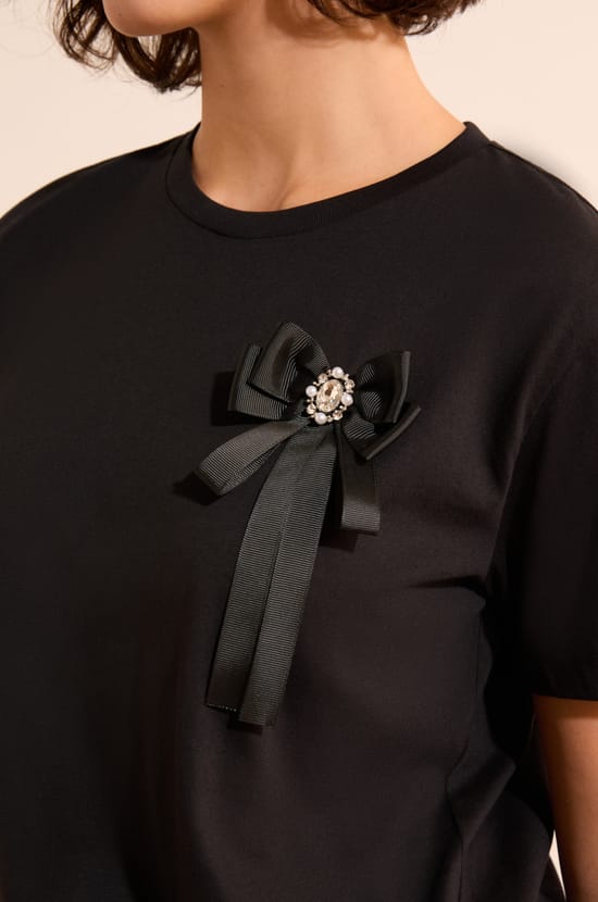 T-shirt manches courtes en coton;${refinementColor}
