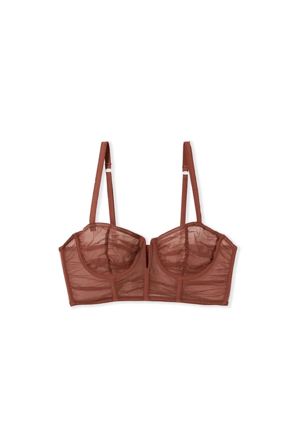 Bra N.9 - Tulle Bustier;${refinementColor}