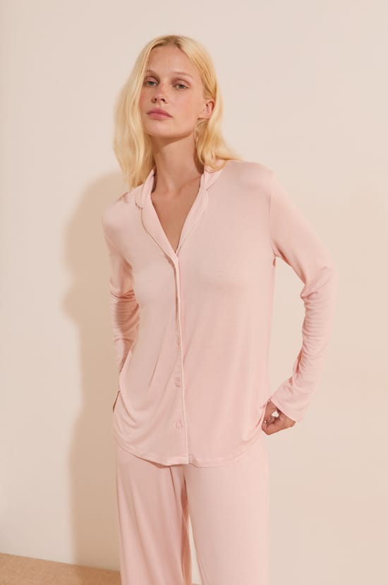 2-delige pyjamaset met lange mouwen;${refinementColor}