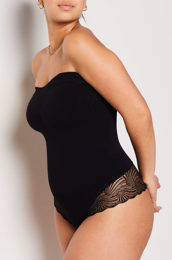 Body gainant  bretelles amovibles - maintien léger;${refinementColor}