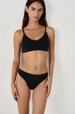 Tanga confort optimal en coton;${refinementColor}