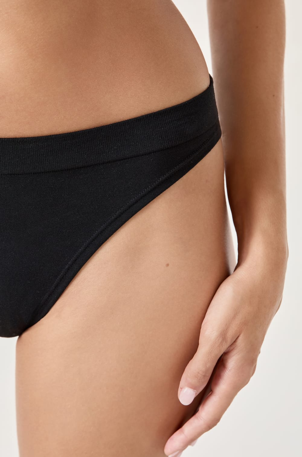 Tanga confort optimal en coton;${refinementColor}