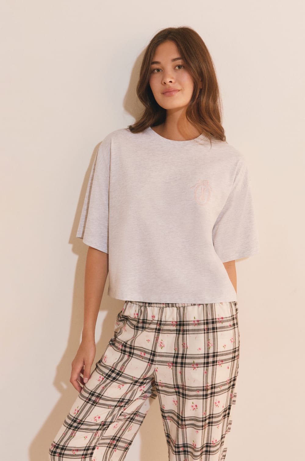T-shirt manches courtes en coton;${refinementColor}