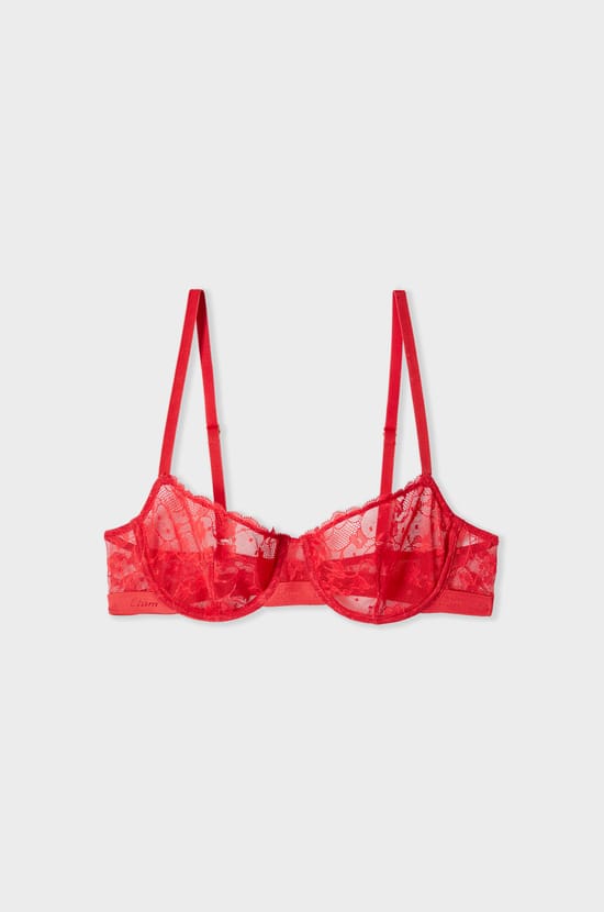 Soutien-gorge classique en dentelle;${refinementColor}