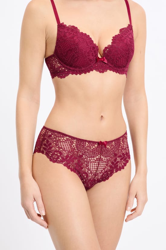 Lace Boyshort;${refinementColor}