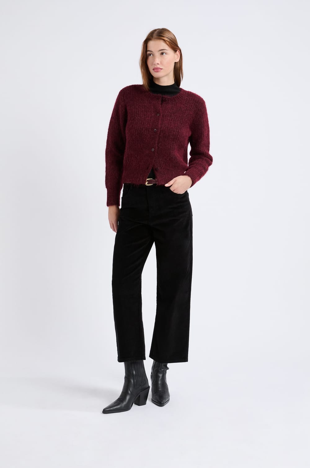 NOT US - Gilet à manches longues grosse maille;${refinementColor}