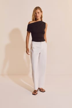 Pantalon avec coton;${refinementColor}