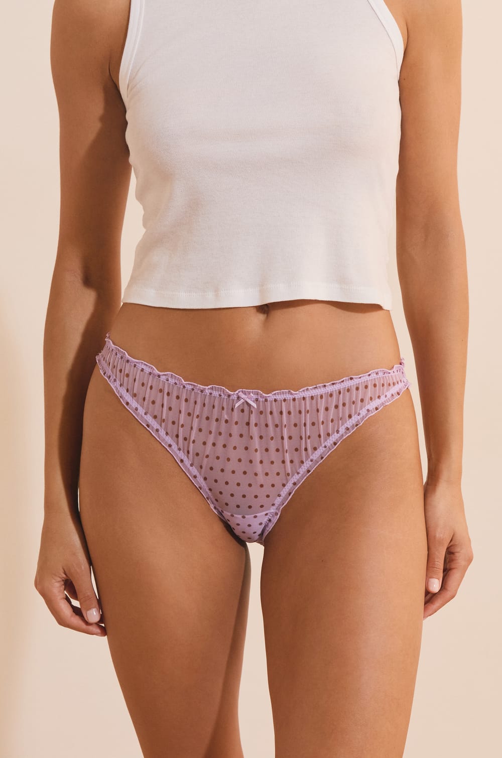 Culotte bloomer en tulle;${refinementColor}