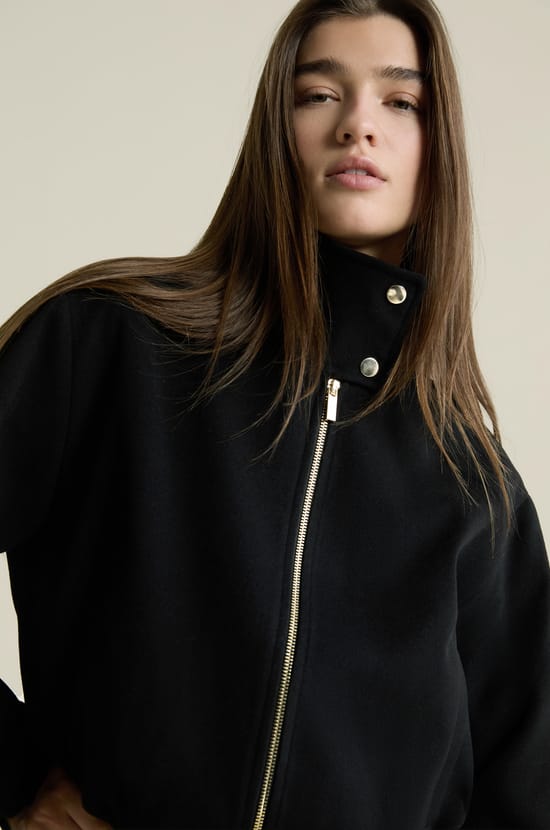 Blouson effet bomber;${refinementColor}