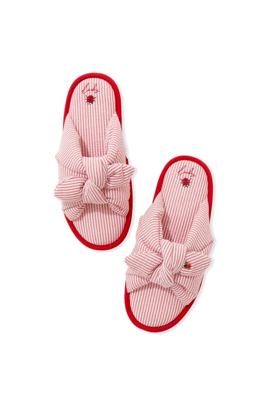 Chaussons tongs avec coton;${refinementColor}