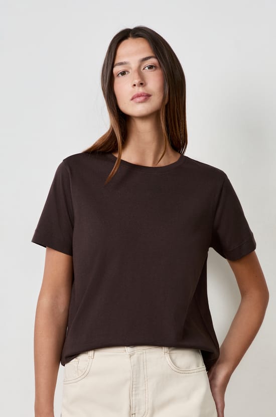 Short-sleeved cotton T-shirt;${refinementColor}