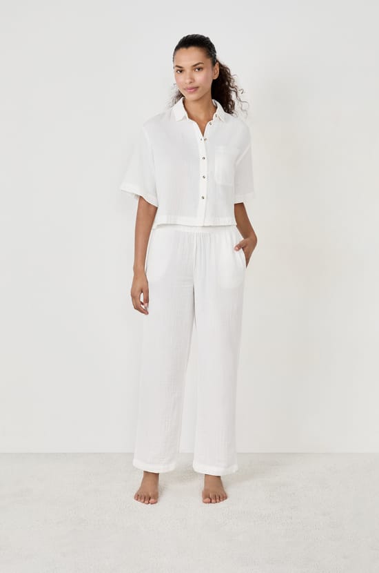 Short-sleeved shirt 100% cotton;${refinementColor}