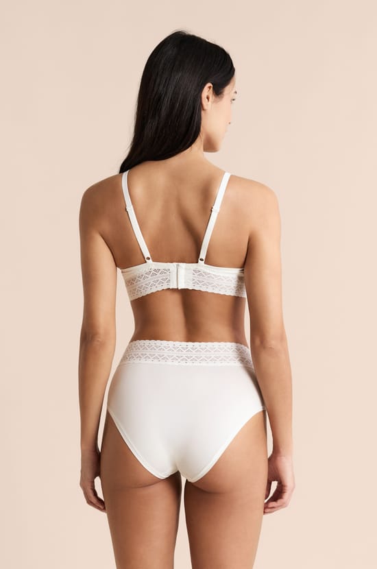 Bra N.8 - The Wireless Triangle Maternity Bra with Nursing Clips;${refinementColor}